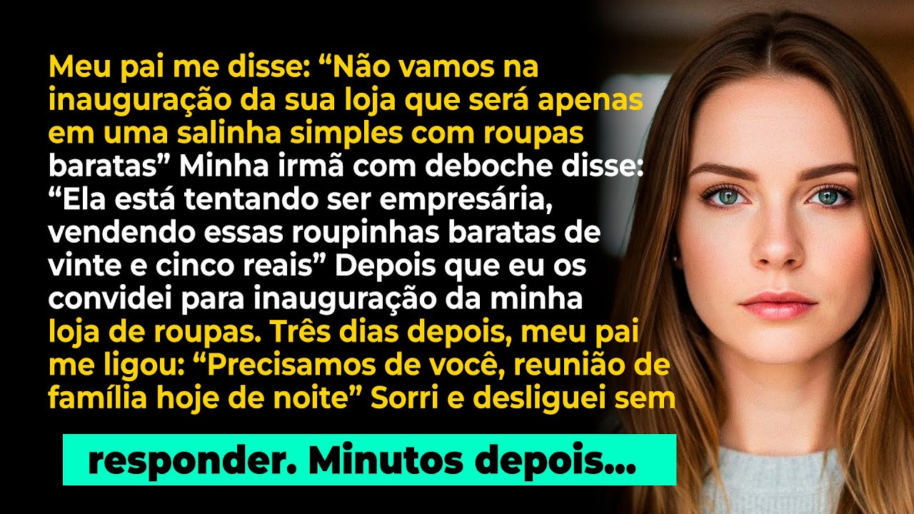 Meu pai me disse: 