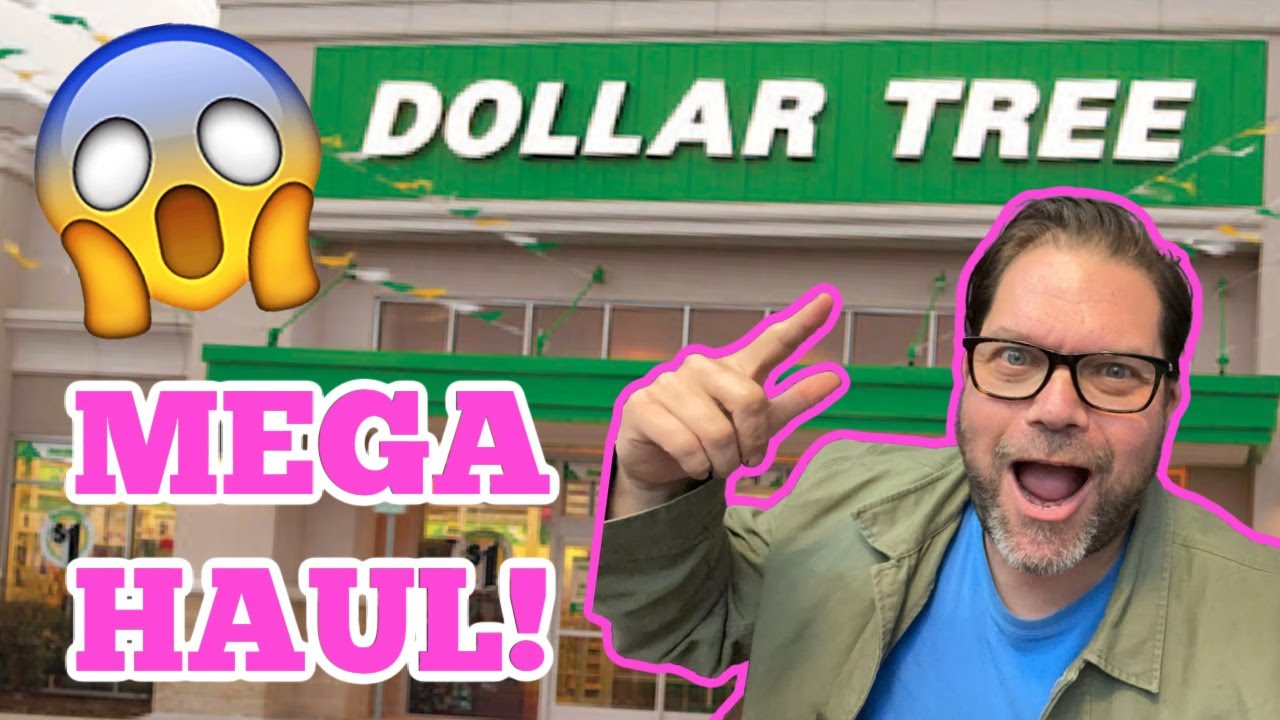 MASSIVE Dollar Tree Haul!!!  I bought the entire store out!!!