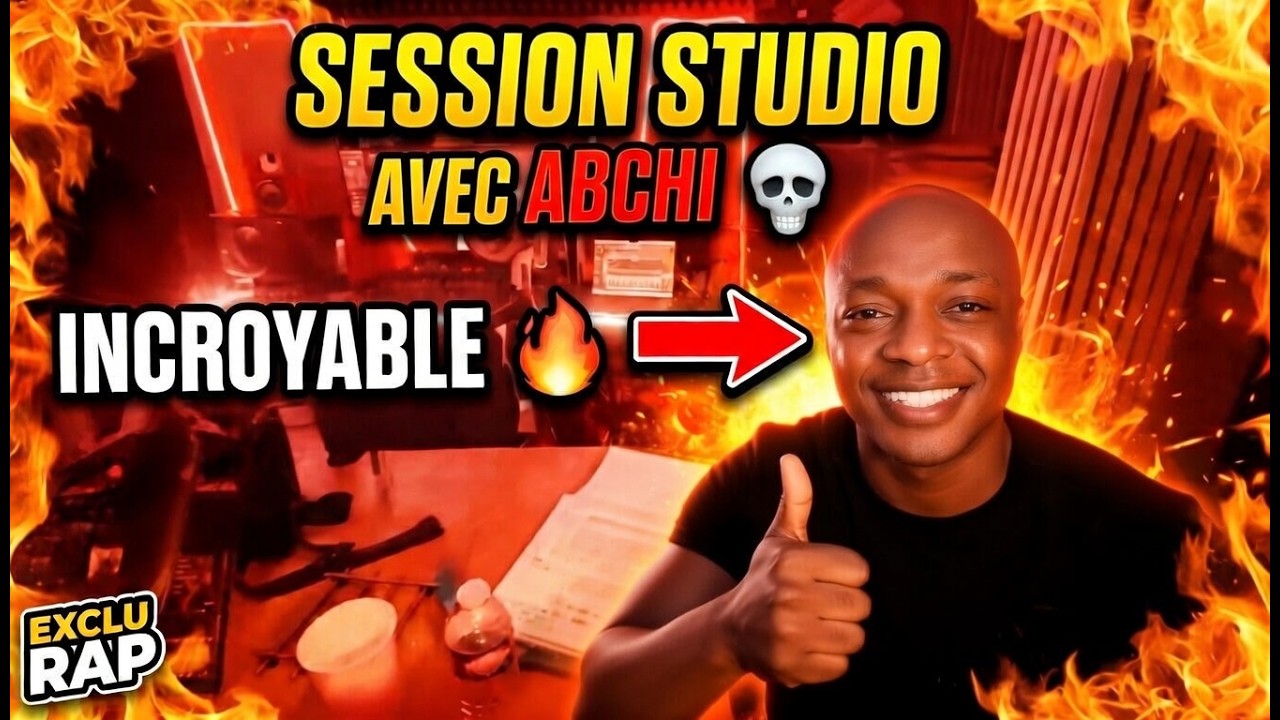 Session studio avec ABCHI 🔥 (il est beaucoup trop chaud et j'ai pu y stream)