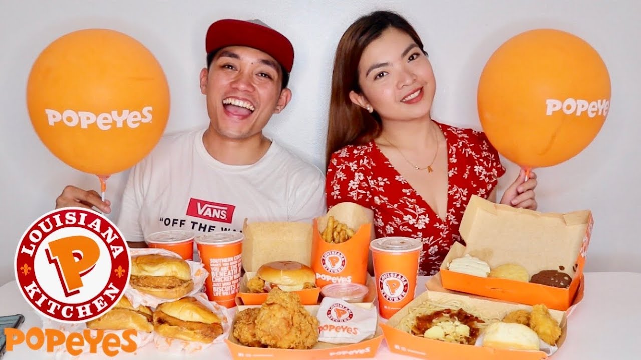 POPEYES CHICKEN AND BISCUITS TASTE TEST | NOW OPEN IN MANILA
