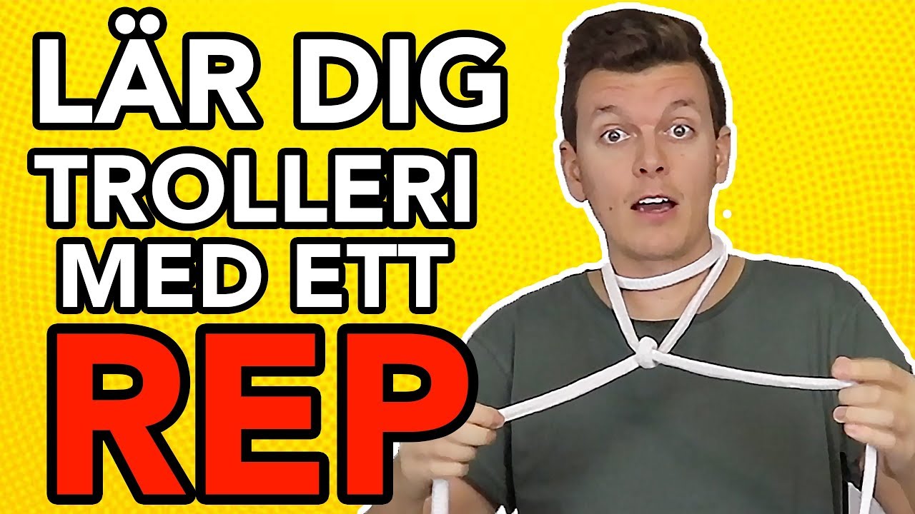 LÄR DIG TROLLA MED ETT REP - TROLLERISKOLA DEL 10