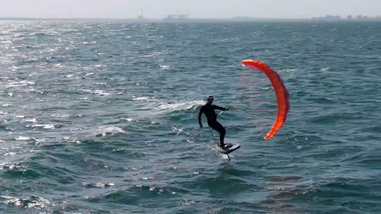 Wing foil at Dawson Feb 2026