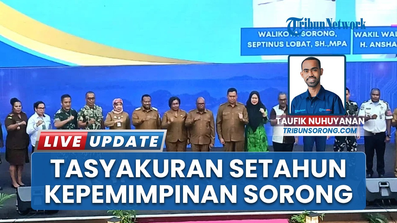 Setahun Pimpin Kota Sorong, Apa Saja Capaian Septinus Lobat-Anshar Karim?