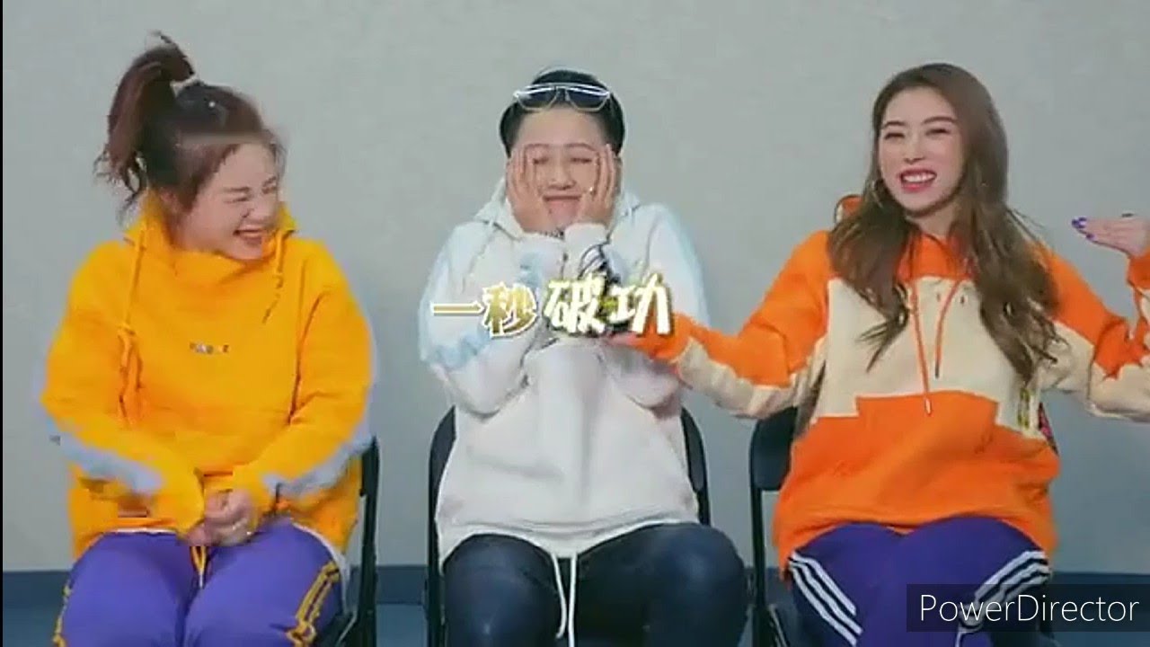 [snow kong×xin liu/刘雨昕×孔雪儿] XinSnow's cute pose 애교 | Hot Blood Dance Crew lit dance performance 🔥