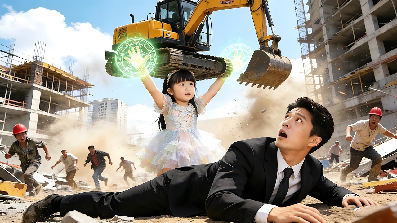 Niño experto en artes marciales salva a CEO con excavadora y es llevado a una familia rica.#drama