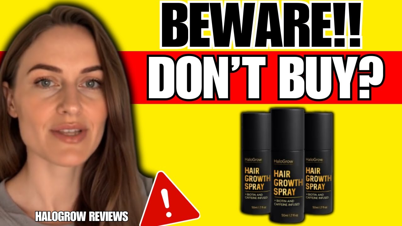 HALOGROW REVIEW (❌SCAM OR LEGIT?✅) HaloGrow Hair Spray Reviews - Does HaloGrow Work? HaloGrow Amazon