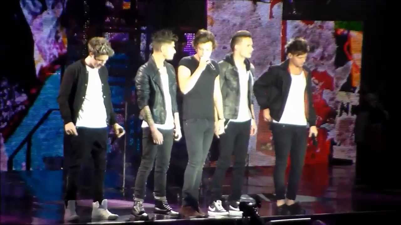 One Direction Take me Home tour Manchester 19/04/13 Part 1