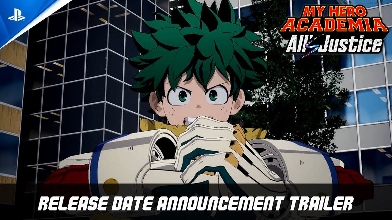 My Hero Academia: All&rsquo;s Justice - Release Date Announcement Trailer | PS5 Games