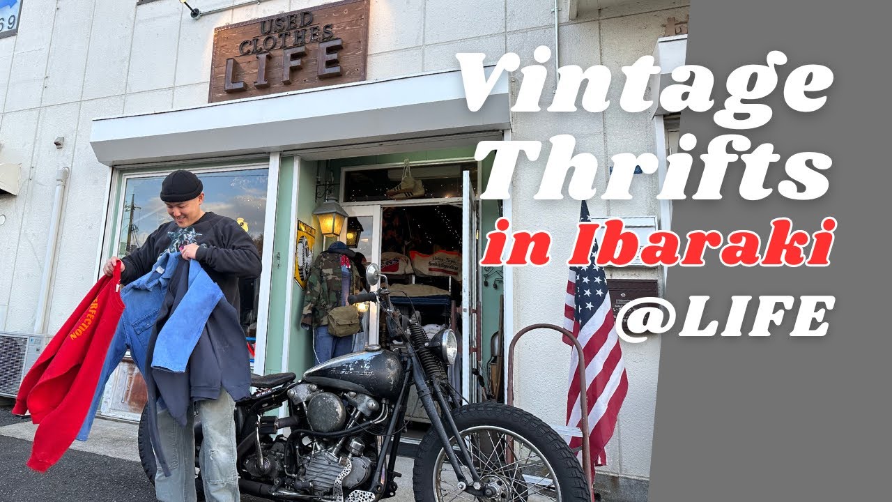 Vintage Thrifts in Ibaraki!【LIFE】