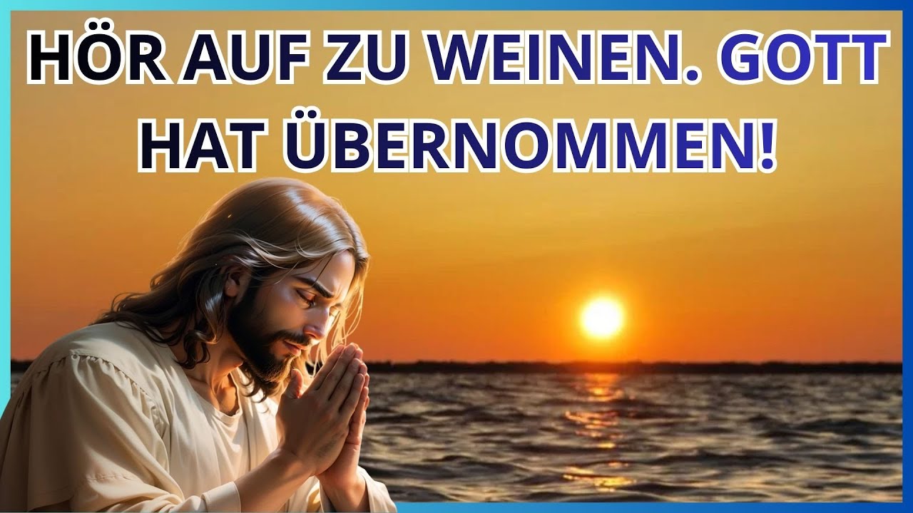 @GEBET FÜR DICH, DER DU TRAURIG BIST: Gott wird jetzt deine Kräfte stärken!