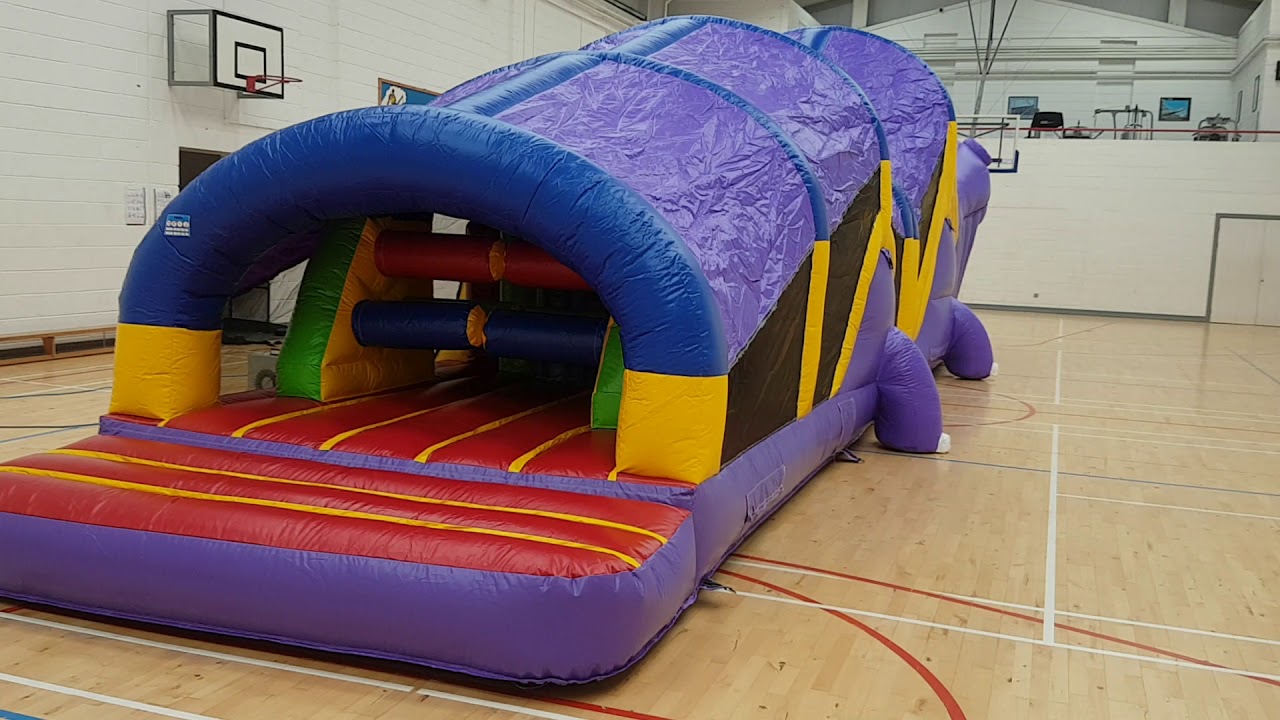 53ft Hippo obstacle course