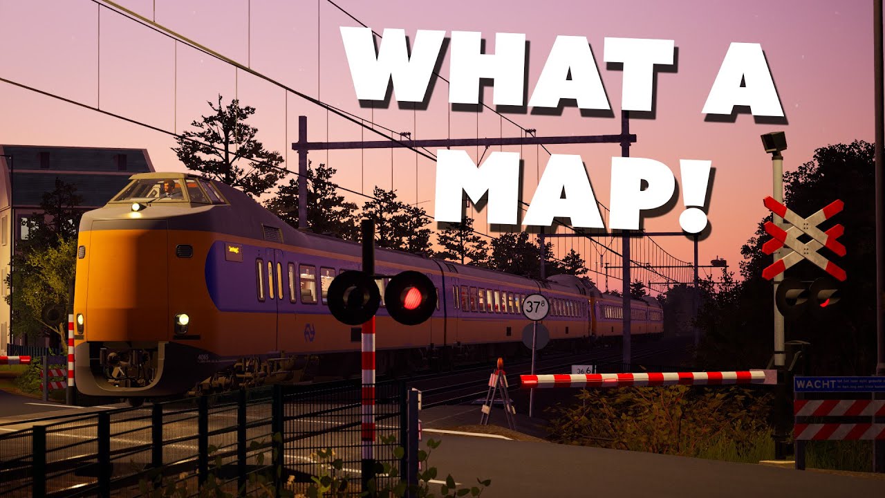 The Most SCENIC Train Ride EVER? | Zwolle to Groningen in Train Sim World