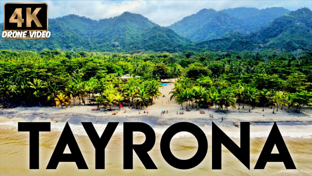 Tayrona & Tayrona National Park, Colombia 4k Drone