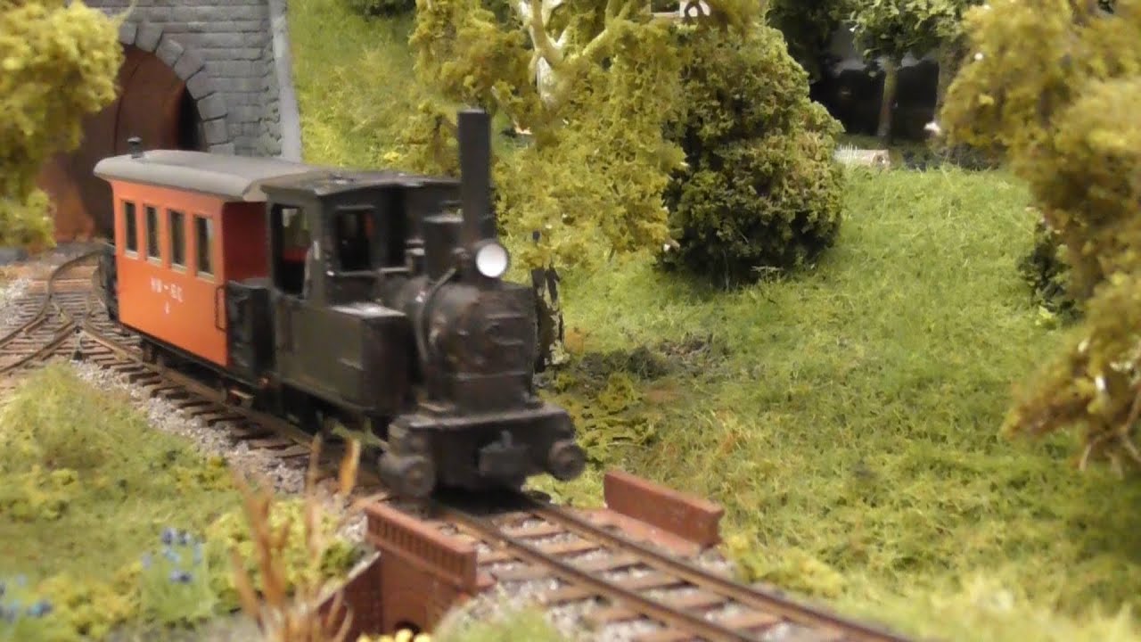 Modellbahn Spur H0e Mühltal von Heinz Ulrich Grumpe Intermodellbau 2021 Dortmund