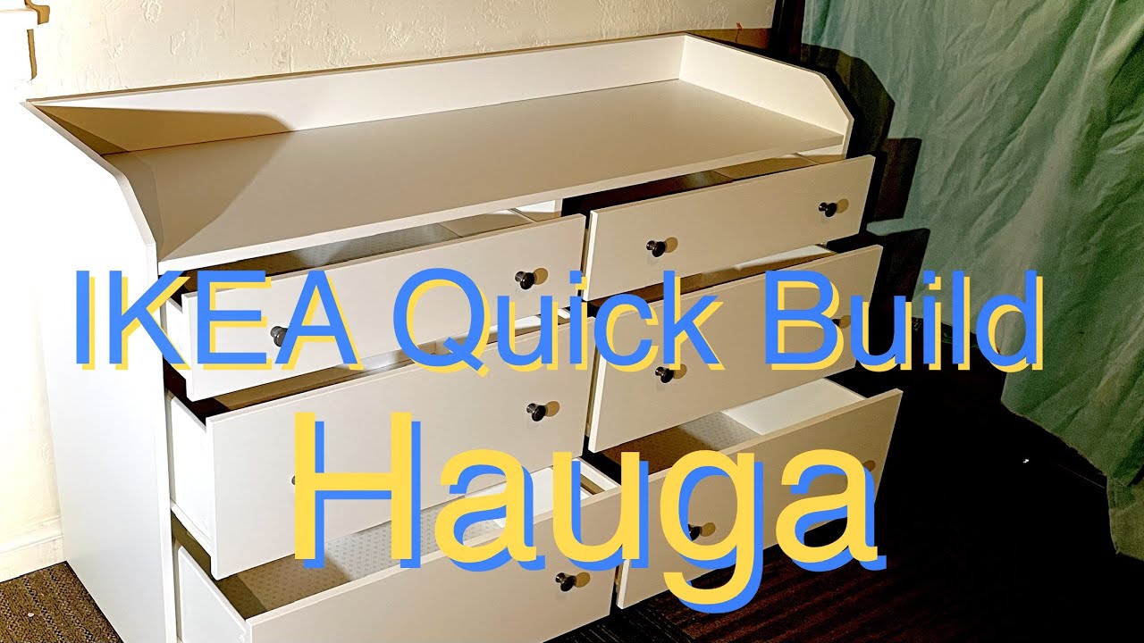 IKEA Furniture Quick Build | Hauga 6-Drawer Dresser