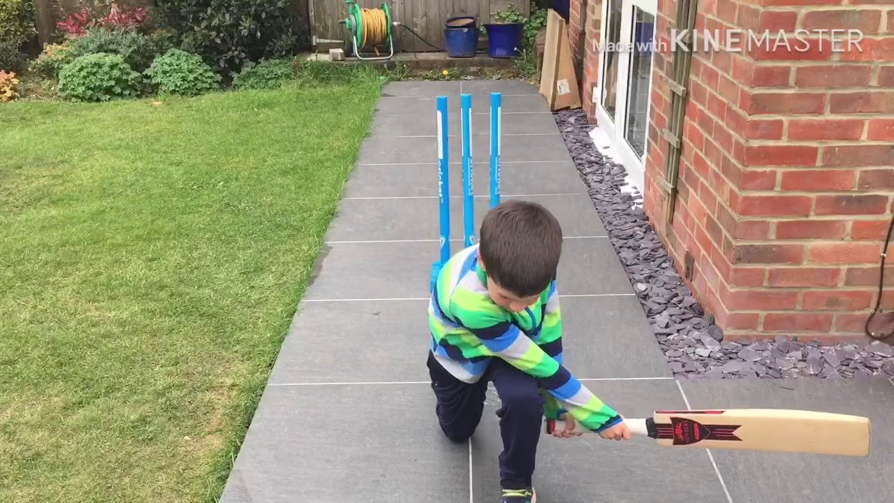 Back Garden P.E. (Cricket Trick Shots)