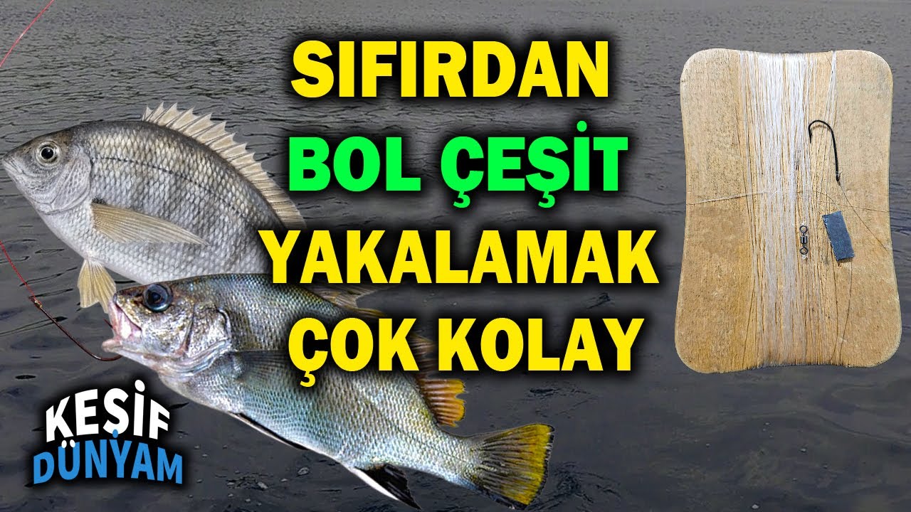 Yemli Dip Takımı | El Oltası Yapımı | Levrek | Mırmır | Eşkina | İzmarit | İspari | Balık Avı