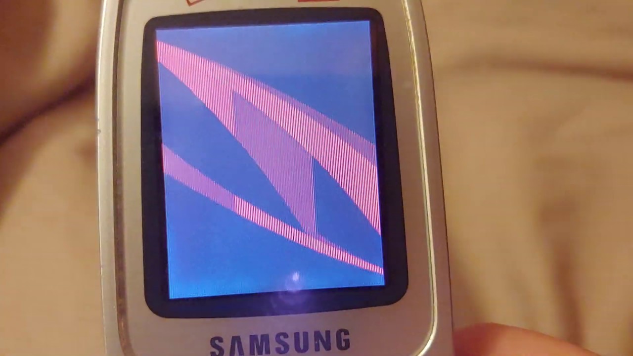 Samsung SCH-A850 Verizon edition startup/shutdown (2 variations)