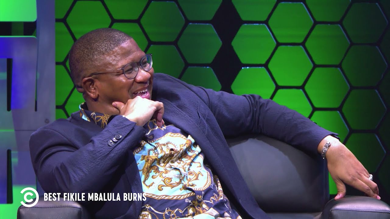 Best Fikile Mbalula Burns | Comedy Central Africa