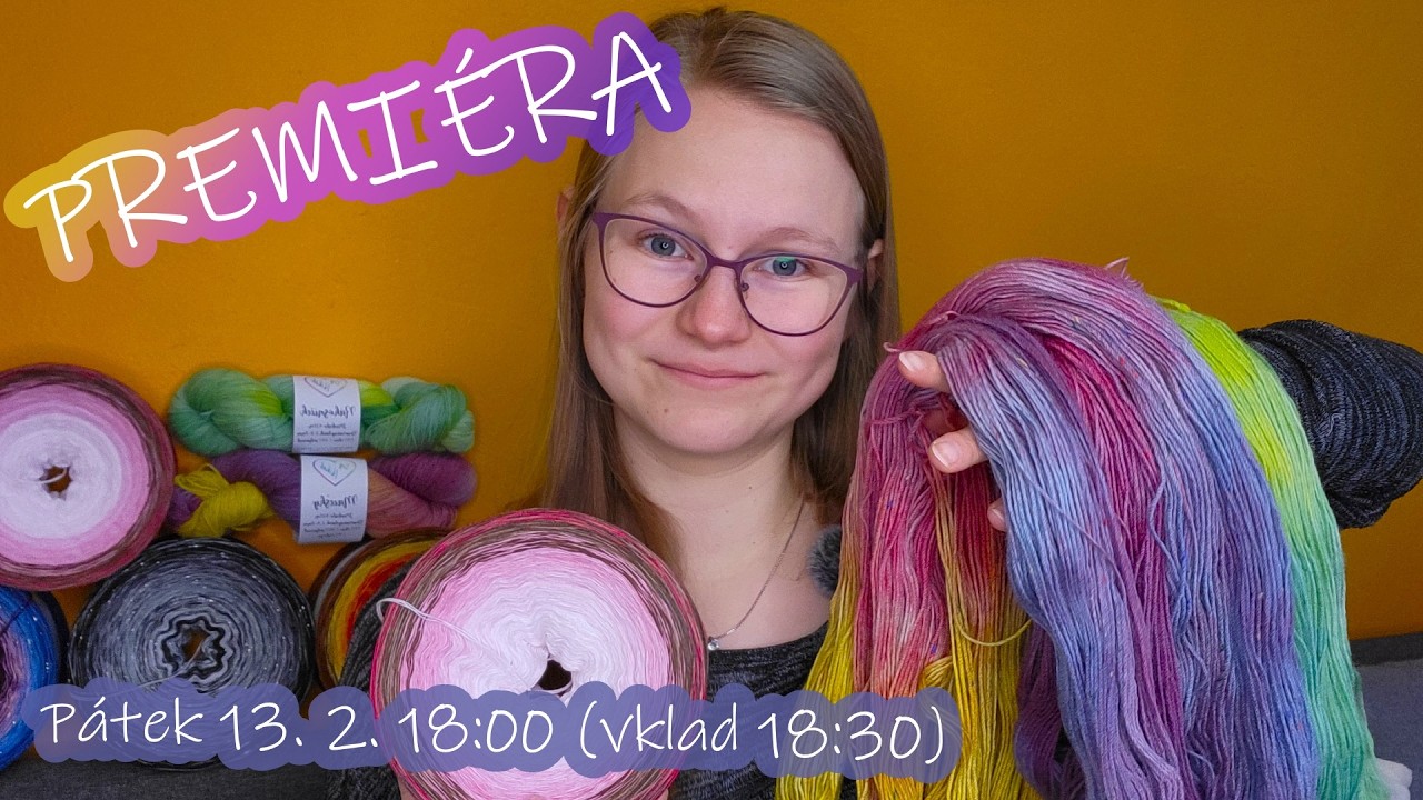 🍓 Sladká premiéra klubíček 🧶 | Limitovaná kolekce pro milovnice háčkování