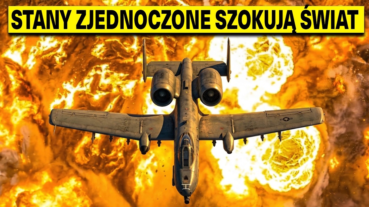 USA ODKRYŁY sekret Iranu w Ormuz... A potem A-10 Warthog zrobił to...