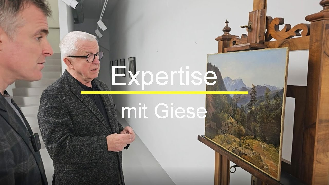 Expertise mit Giese - Ferdinand Georg Waldmüller