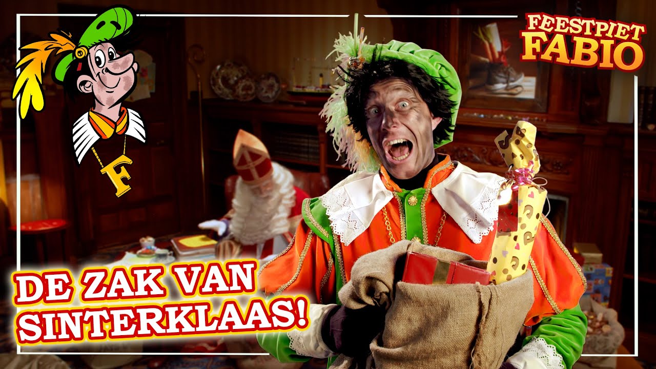 De zak van Sinterklaas! - Feestpiet Fabio Sinterklaasliedje