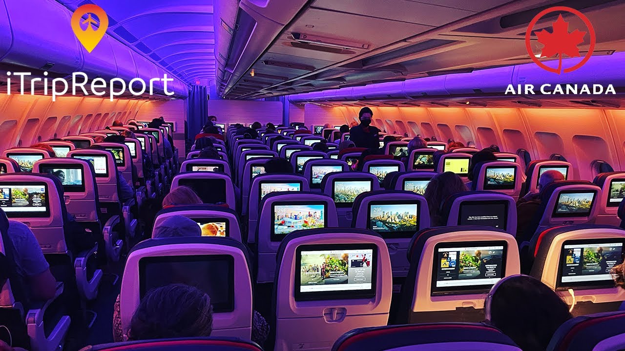 NEW INTERIOR Air Canada A330 Economy Class Trip Report
