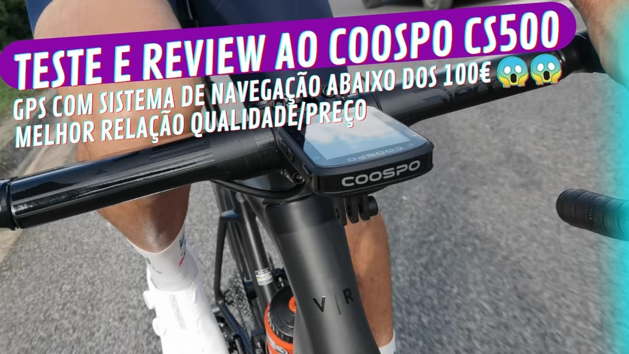 TESTE e REVIEW ao NOVO GPS COOSPO CS500 - Custa menos de 100&euro; 😱😱 | Aquele da Btwin