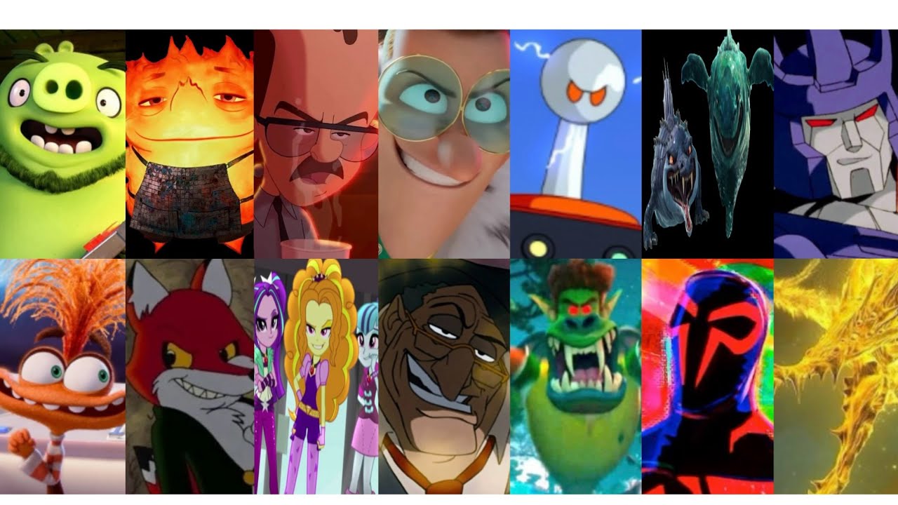 Defeat Of My Favorite Animated Movie Villains