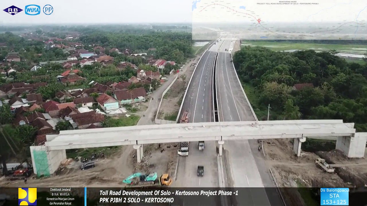 Jalan Tol Wilangan - Saradan - Nganjuk - Kertosono 12 Desember 2018