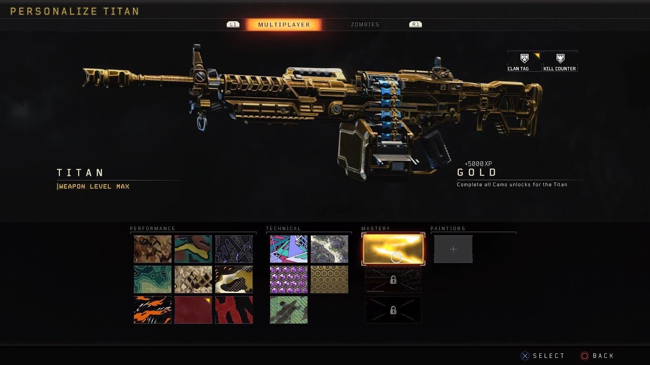NUKETOWN MOSHPIT CAMPING MY WAY TO GOLD CAMO FOR TITAN LMG #Road2Gold