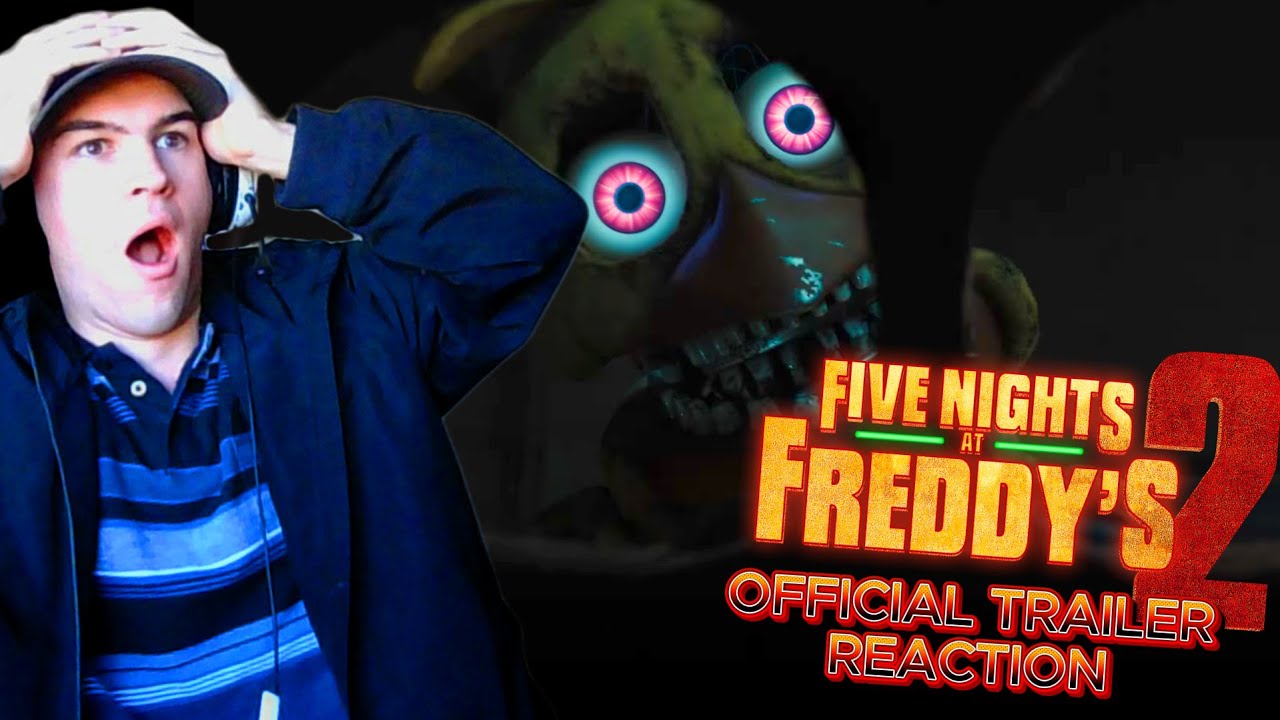 ITS FINALLY HERE!!! | Five Night's At Freddy's Official Trailer REACTION!!!