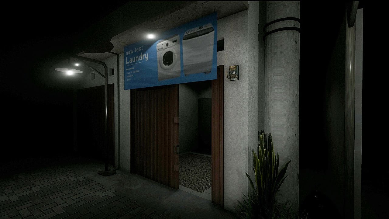 TURNO NOCTURNO en LAVANDERÍA DE LAS AFUERAS *JUEGO DE TERROR* - The Laundry Shift GAMEPLAY ESPAÑOL