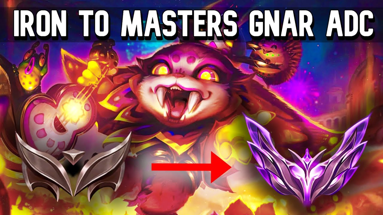 iron to masters gnar adc ! | episode 6 (ranked gameplay)