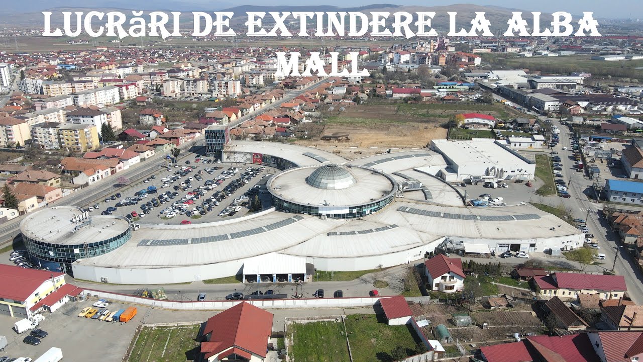 Lucrari de EXTINDERE la Alba Mall, Alba iulia, 11 04 21