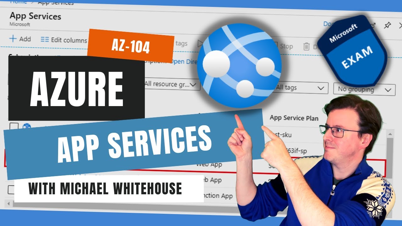 Azure Web App Services — экзамен AZ-104: Администратор Microsoft Azure
