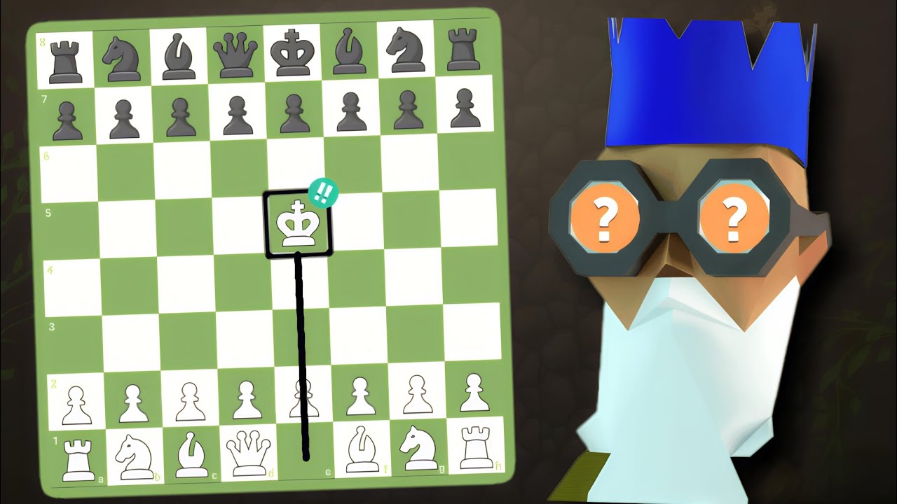 Can Stockfish Defeat WISE OLD MAN with King Starts at Middle #chess #gothamchess #chesscom