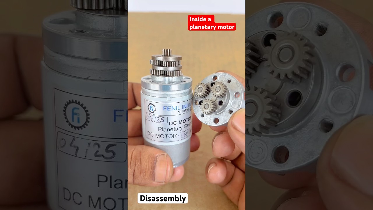 Powerfull gear motor .dc motor . #planetarygear #motor #project #dcmotor