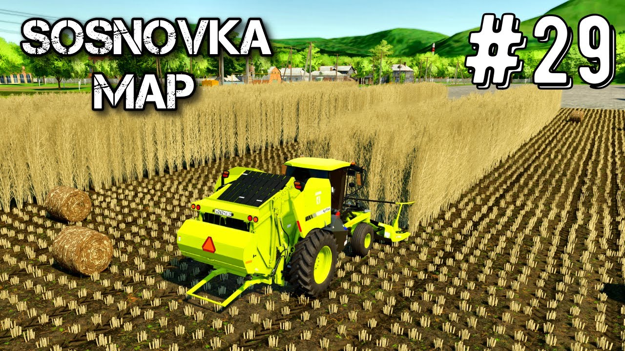 Farming Simulator 25 Карта Сосновка Таймлапс Эпизод #29 Мегаферма fs25 геймплей