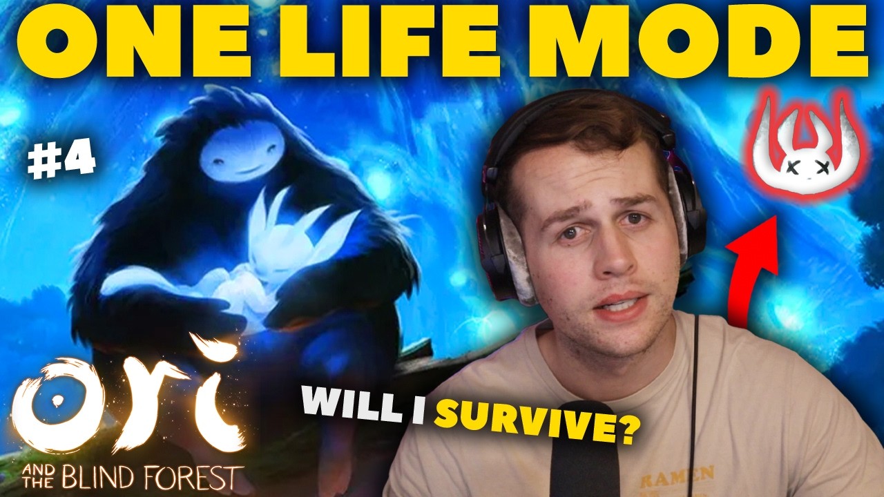 ONE LIFE MODE!! - Ori and the Blind Forest (Definitive Edition) 🏆100% Achievement Playthrough🏆