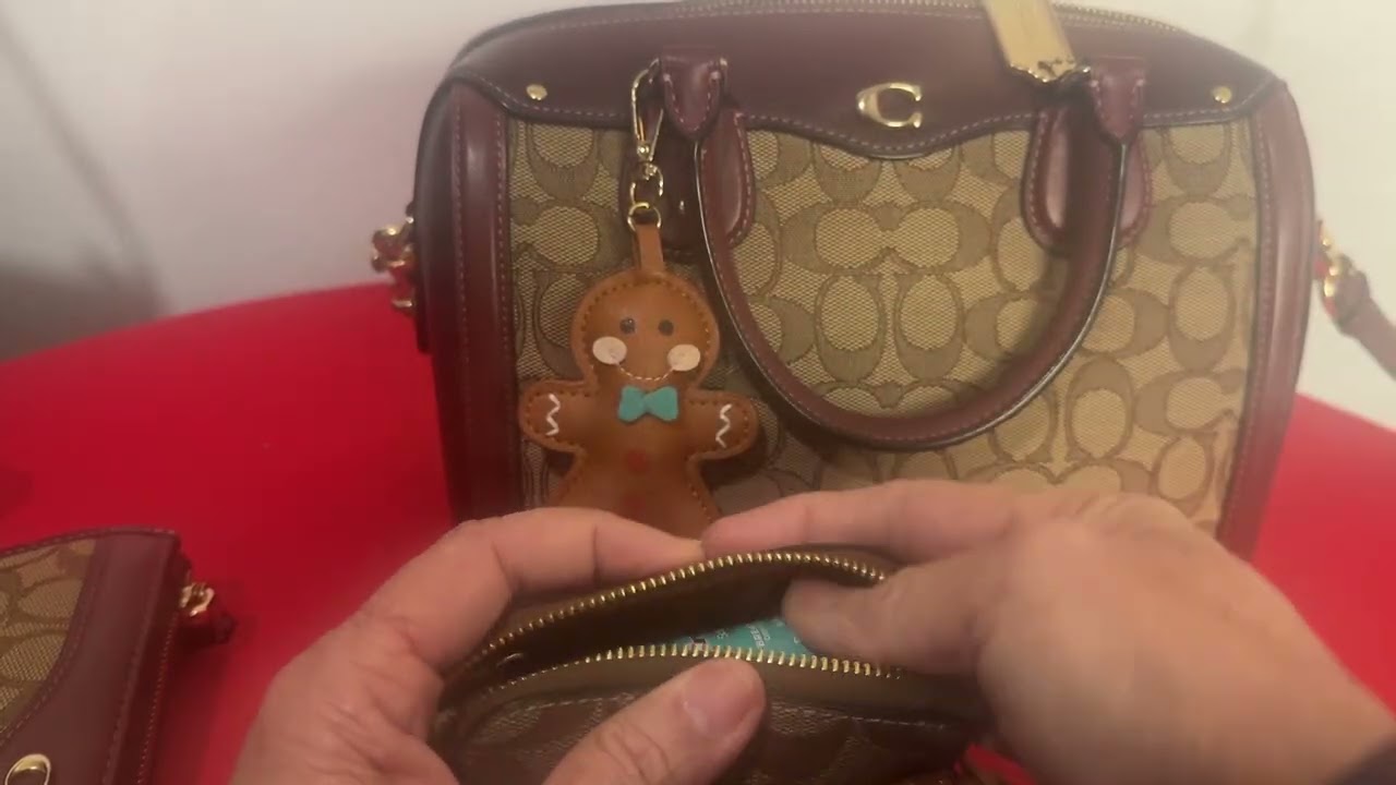 Что в моей сумке Coach / другое