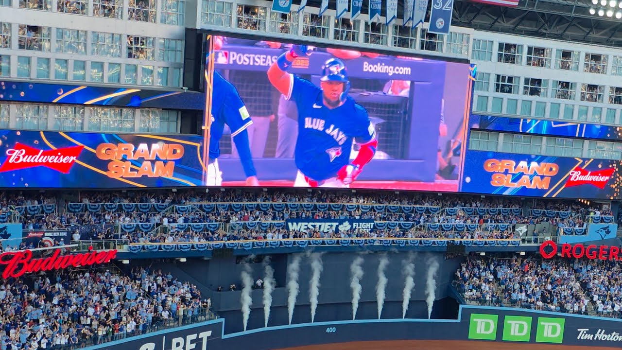 Vladimir Guerrero Jr. GRAND SLAM vs Yankees - ALDS Game 2 (10/5/25) #epic #bluejays #WANTITNOW
