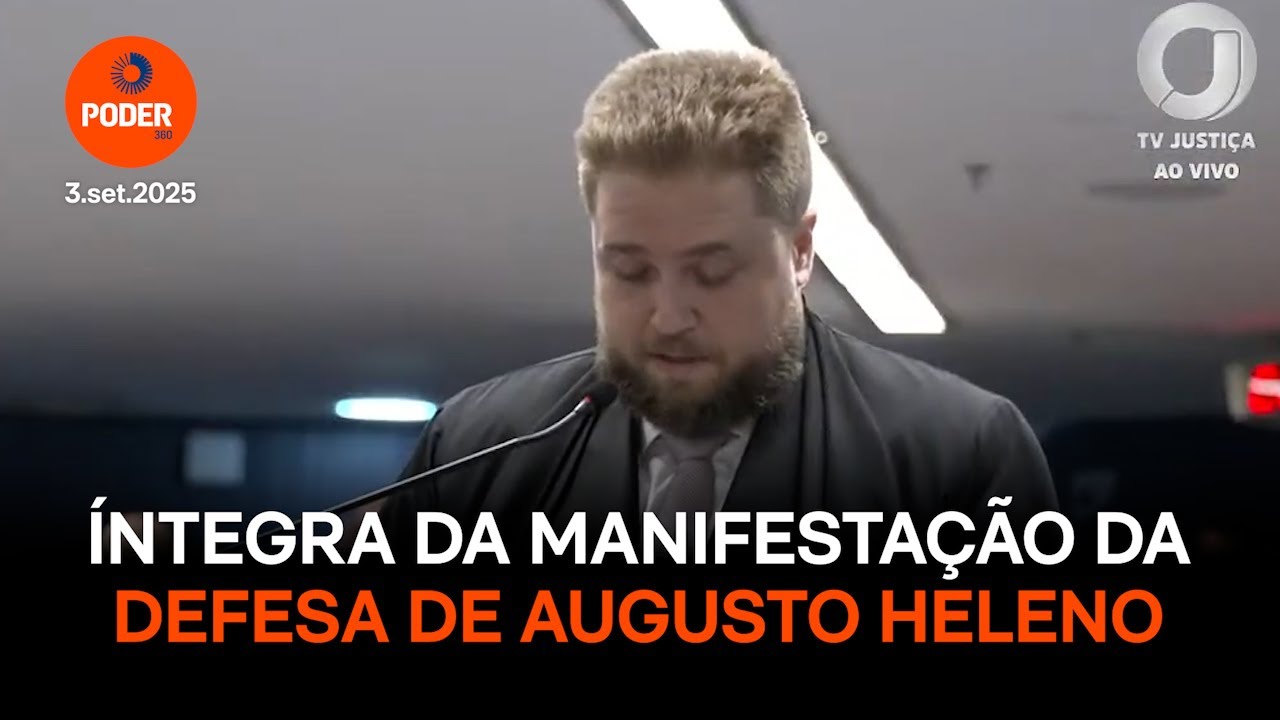 Assista à íntegra da manifestação da defesa de Augusto Heleno