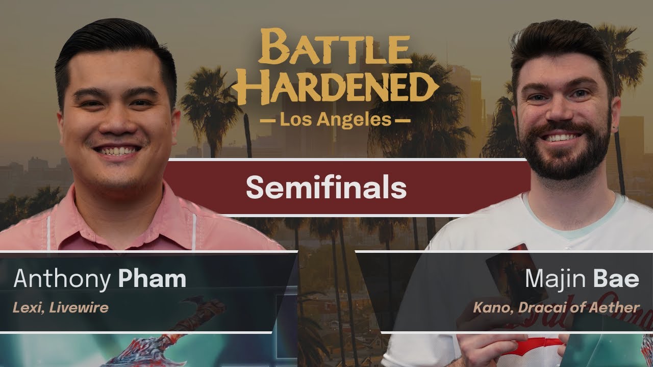 Battle Hardened: Los Angeles: Semifinals Lexi vs Kano | Flesh and Blood