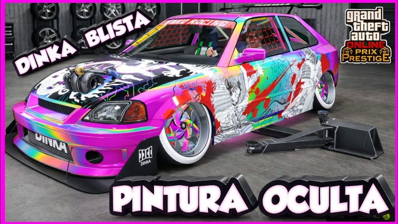 💥#NEW PINTURA DE DISEÑO DEL DINKA BLISTA #cartocar #MERGE COMO MODEAR CARROS EN GTA5 #livery CAR2CAR