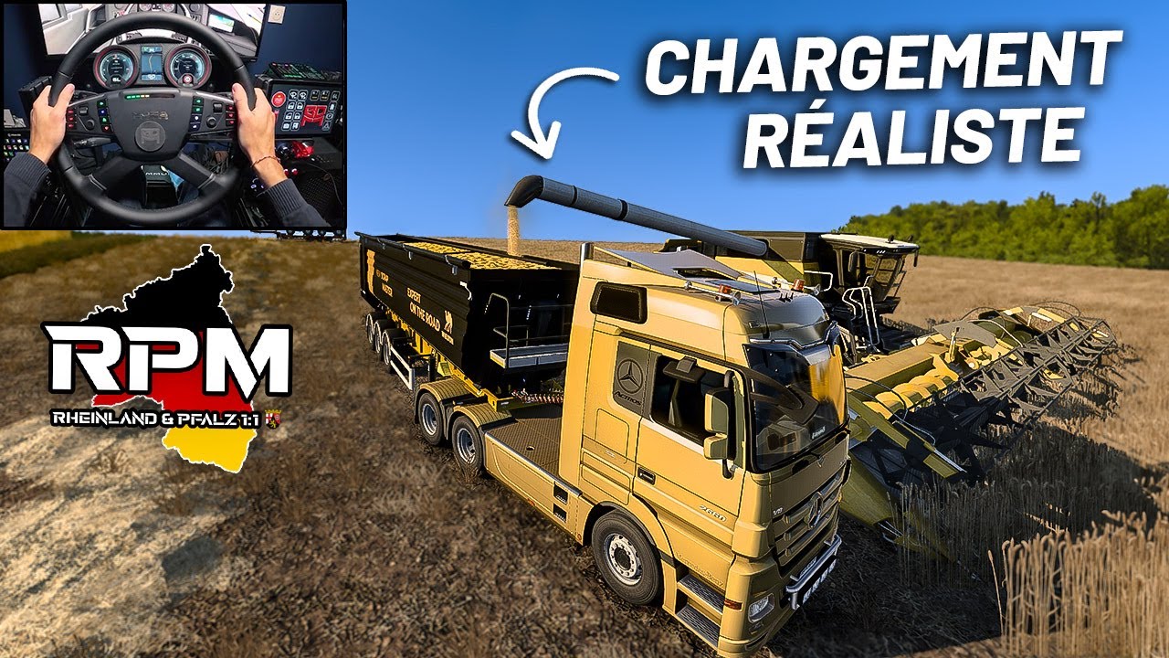 🚨CHARGEMENTS RÉALISTES SUR LA MAP RPM (Euro Truck Simulator 2/ETS2)