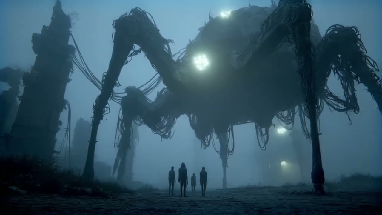 Exploring The Creepiest Crash Site Ever! #WastelandParadox #Apocalyptic #surrealhorror