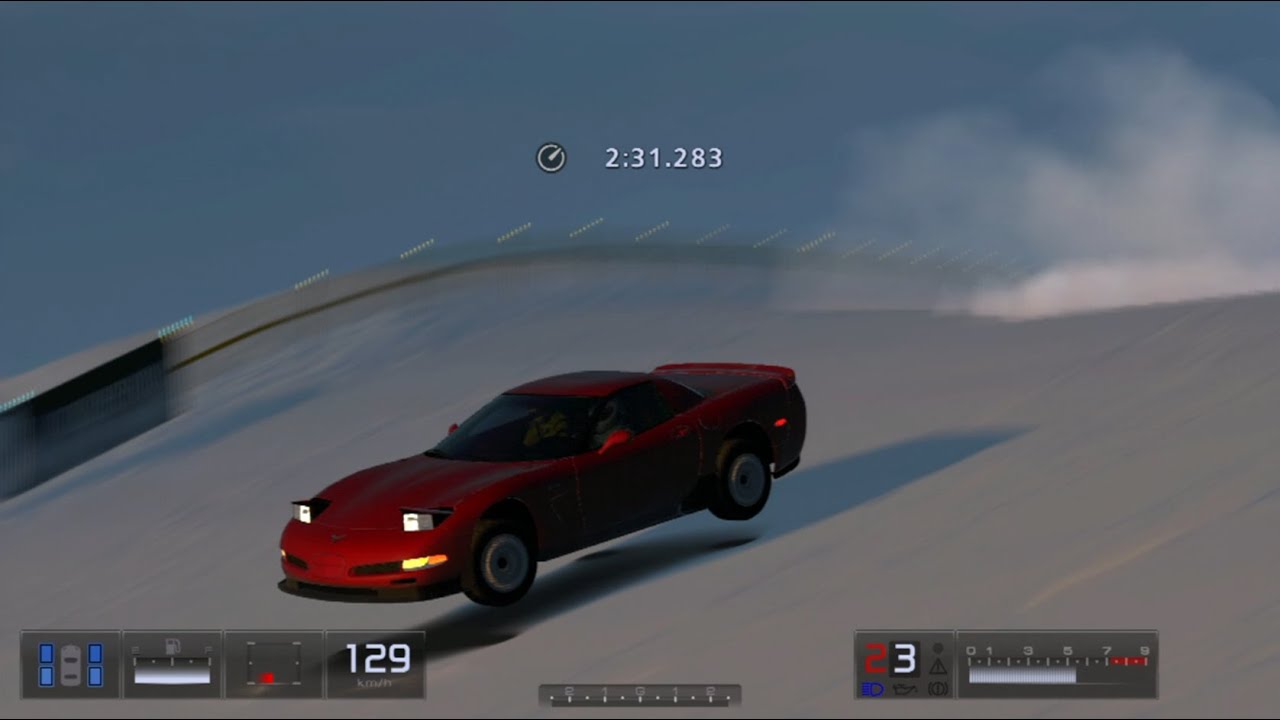 Gran Turismo 5 - Chevrolet Corvette Z06 (C5) '04 (HYBRiD) PS3 Rally Gameplay