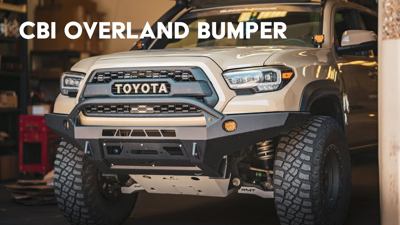Бампер Toyota Tacoma Overland 2016-2022 от CBI OffRoad